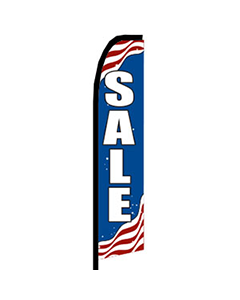 Sale / Red, White and Blue - Moso Sail - 30x138
