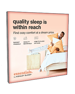Essentials. By Ashley Sleep / Quality Sleep Is Within Reach - Optium Frame - 48x48 - Wall Mounted
