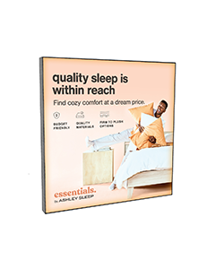 Essentials. By Ashley Sleep / Quality Sleep Is Within Reach - Optium Frame - 36x36 - Wall Mounted